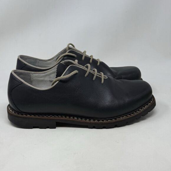 Meindl German Shoes Mens 11 Black Natina Calf Leather Dress Casual Oxford Derby